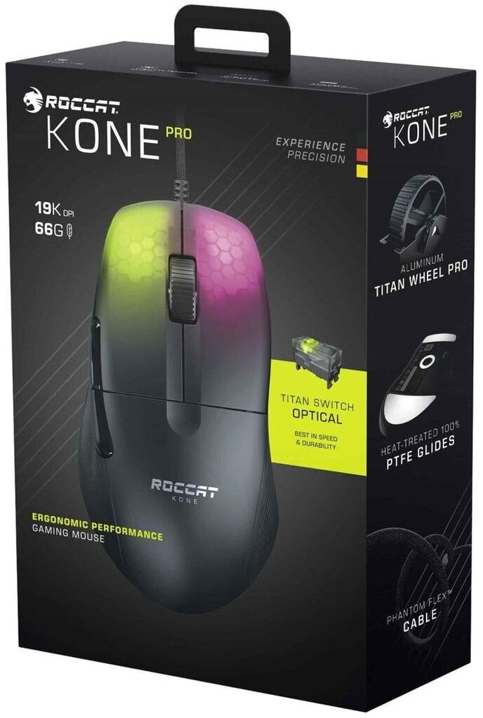 Roccat ROC-11-400-02, must цена и информация | Arvutihiired | hansapost.ee