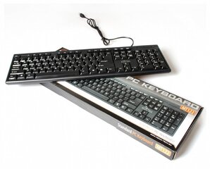 Media-Tech MT122KUUS keyboard USB QWERTY Black цена и информация | Клавиатуры | hansapost.ee