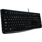 Juhtmega klaviatuur Logitech K120, must цена и информация | Klaviatuurid | hansapost.ee