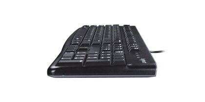 Juhtmega klaviatuur Logitech K120, must цена и информация | Klaviatuurid | hansapost.ee