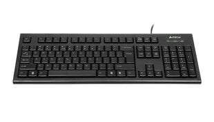 A4Tech клавиатура KR-85, Standard, Wired, Keyboard layout LT/EN цена и информация | Клавиатуры | hansapost.ee