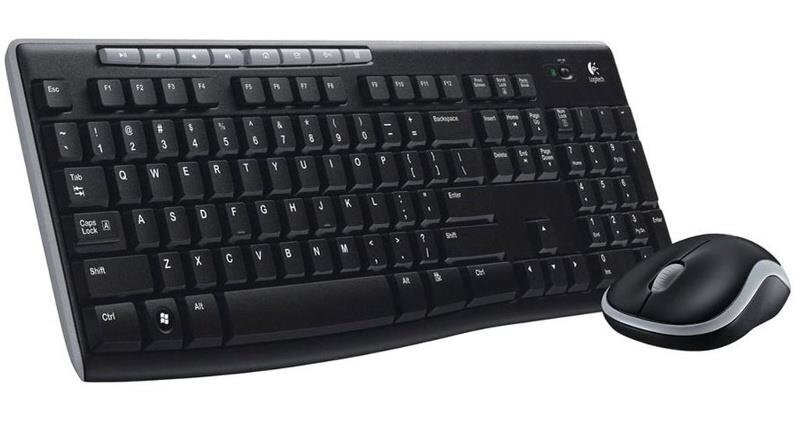 Logitech Wireless Combo MK270 QWERTZ hind ja info | Klaviatuurid | hansapost.ee