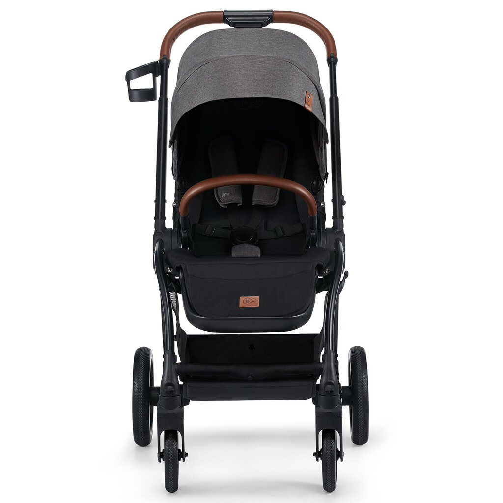 Universaalne käru Kinderkraft Evolution Cocoon 2in1, Platinum Grey цена и информация | Vankrid, jalutuskärud | hansapost.ee