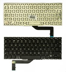 Keyboard, Apple MacBook Pro 15" Retina A1398 цена и информация | Apple Компьютерные компоненты | hansapost.ee