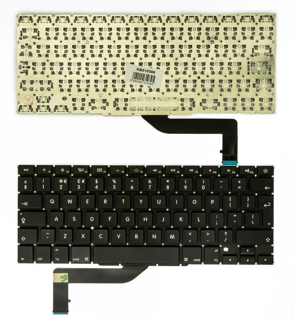 Klaviatuur, Apple MacBook Pro 15" Retina цена и информация | Arvutikomponentide tarvikud | hansapost.ee