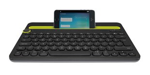 Беспроводная клавиатура Logitech K480 (DE) Multi-Device, черная цена и информация | Клавиатуры | hansapost.ee