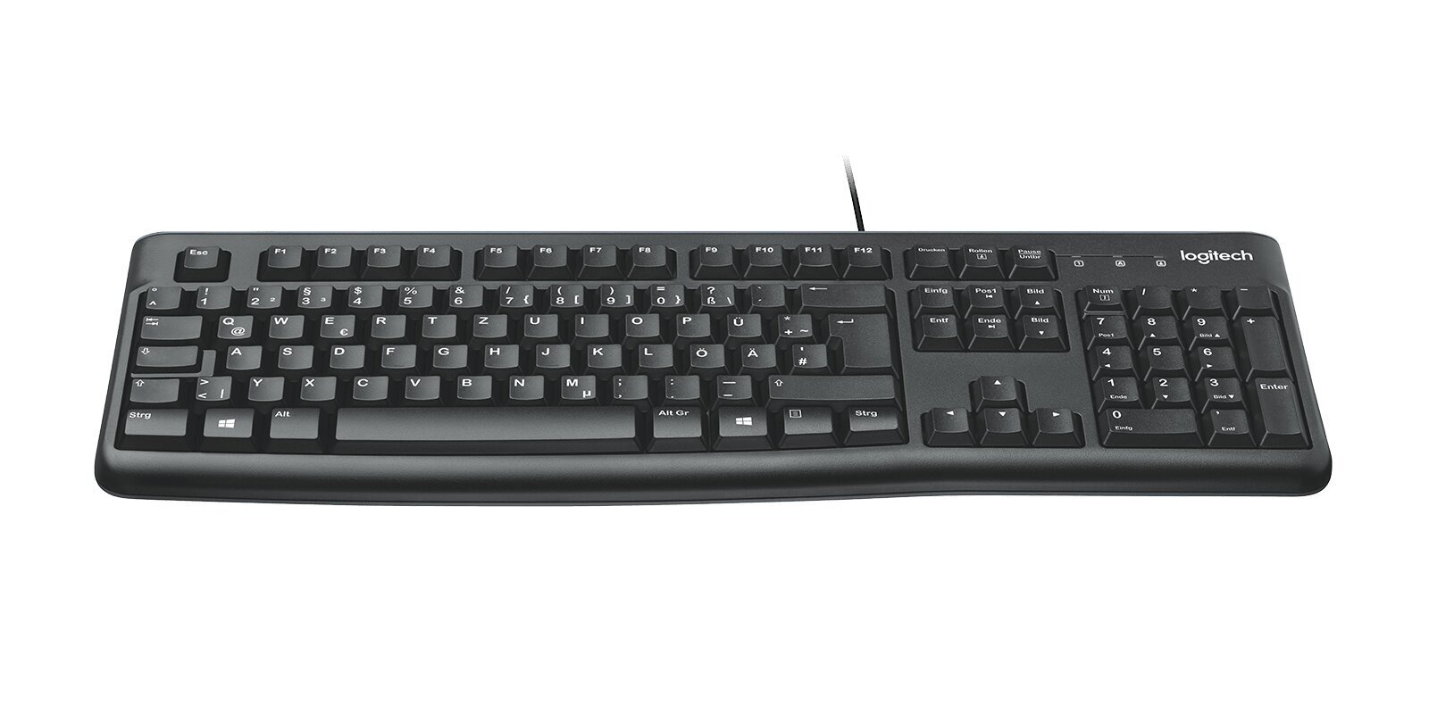 Logitech K120DE hind ja info | Klaviatuurid | hansapost.ee