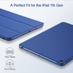 ESR Rebound Pencil Silicone Back Book case with pencil holder for Apple iPad 10.2 2019 Blue hind ja info | Tahvelarvuti ümbrised ja kaaned | hansapost.ee