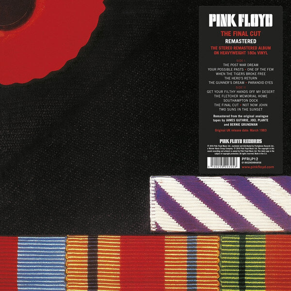 Pink Floyd - The Final Cut, LP, vinüülplaat, 12" vinyl record цена и информация | Vinüülplaadid, CD, DVD | hansapost.ee