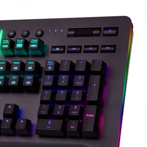 Thermaltake Tt E-Sports Level 20 RGB Razer Green hind ja info | Klaviatuurid | hansapost.ee