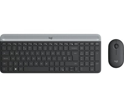 Logitech MK470 Slim Wireless Combo hind ja info | Klaviatuurid | hansapost.ee