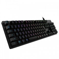 Mänguriklaviatuur Logitech G512 (Blue Switch), must hind ja info | Klaviatuurid | hansapost.ee