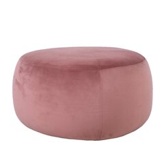 Тумба Umi 66x66xH36cm, розовый бархат цена и информация | Кресла-мешки и пуфы | hansapost.ee