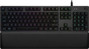 Žaidimų klaviatūra Logitech G513 (Blue Switch), juoda hind ja info | Klaviatuurid | hansapost.ee