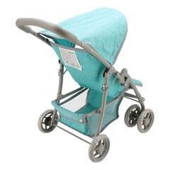 Кукольная коляска Baby Mix Carolina 49234, синяя цена и информация | Игрушки для девочек | hansapost.ee