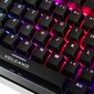 Modecom Lanparty 2 RGB Gateron Brown hind ja info | Klaviatuurid | hansapost.ee