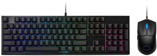 Klaviatuur Cooler Master MS-110-KKMF1-US, must цена и информация | Клавиатуры | hansapost.ee