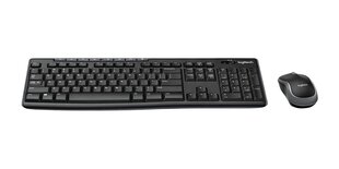 Juhtmevaba klaviatuur Logitech MK270 (CZ) Combo, must price and information | Klaviatuurid | hansapost.ee