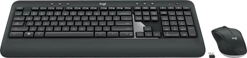 Juhtmeta klaviatuur Logitech MK540, must hind ja info | Klaviatuurid | hansapost.ee