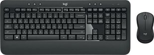 Беспроводная клавиатура Logitech MK540, черная цена и информация | Клавиатура с игровой мышью 3GO COMBODRILEW2 USB ES | hansapost.ee