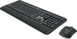 Juhtmeta klaviatuur Logitech MK540, must цена и информация | Klaviatuurid | hansapost.ee