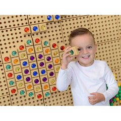 Эдукационные кубики Masterkidz Кристаллы, 72 д. цена и информация | Развивающие игрушки для детей | hansapost.ee