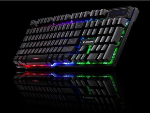 Проводная клавиатура Tracer Gamezone Loccar, черная цена и информация | Клавиатуры | hansapost.ee