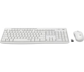 Беспроводная клавиатура Logitech MK295 (DE) Silent Combo, серая цена и информация | Клавиатура с игровой мышью 3GO COMBODRILEW2 USB ES | hansapost.ee