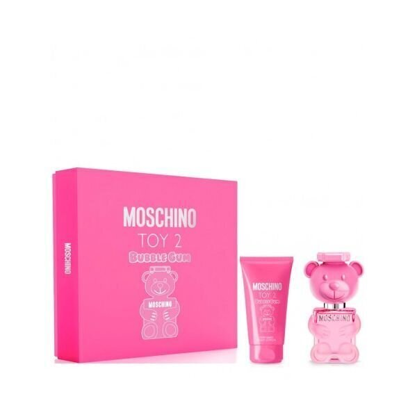 Kinkekomplekt Moschino Toy 2 naistele: tualettvesi Toy 2 Bubble Gum EDT, 30 ml + ihupiim, 50 ml цена и информация | Parfüümid naistele | hansapost.ee