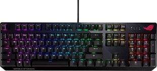 Juhtmega mänguri klaviatuur Asus ROG STRIX SCOPE RX, ENG hind ja info | Klaviatuurid | hansapost.ee