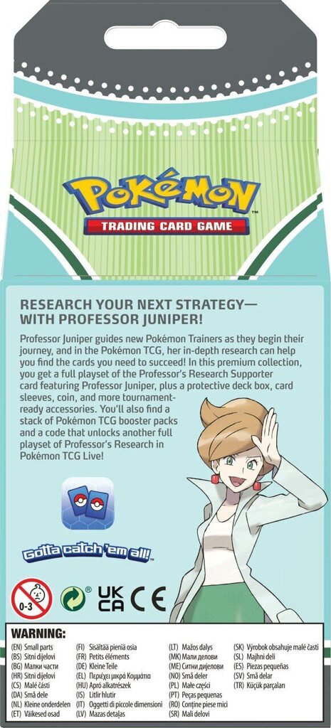 Kaardimäng Pokemon TCG Professor Juniper Premium Tournament Collection, ENG hind ja info | Lauamängud ja mõistatused perele | hansapost.ee