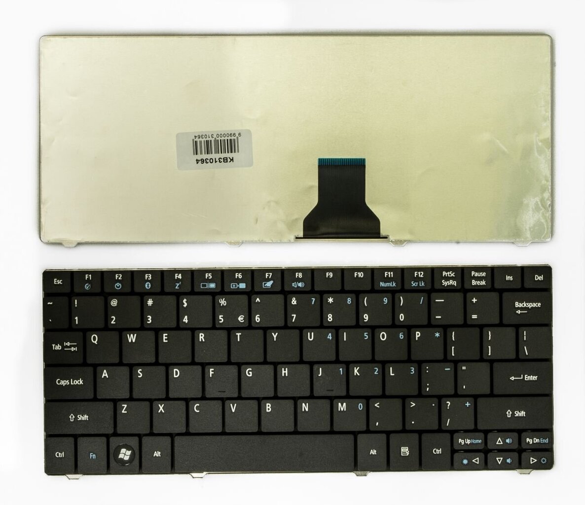 Klaviatuur ACER, Aspire One 721, 722, hind ja info | Arvutikomponentide tarvikud | hansapost.ee