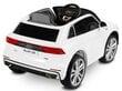 Ühekohaline laste elektriauto Toyz Audi RS Q8, valge цена и информация | Laste elektriautod | hansapost.ee