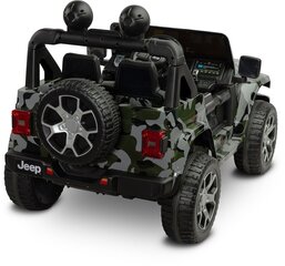 Одноместный детский электромобиль Toyz Jeep Rubicon, зеленый цена и информация | Электромобили для детей | hansapost.ee