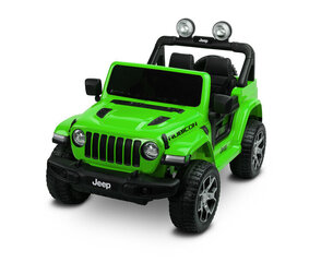 Ühekohaline laste elektriauto Toyz Jeep Rubicon, roheline price and information | Electric cars for children | hansapost.ee