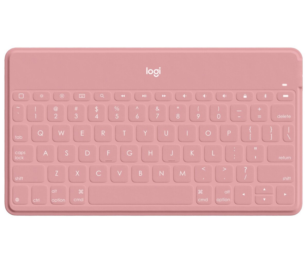 Juhtmevaba klaviatuur Logitech Keys-To-Go, roosa hind ja info | Klaviatuurid | hansapost.ee