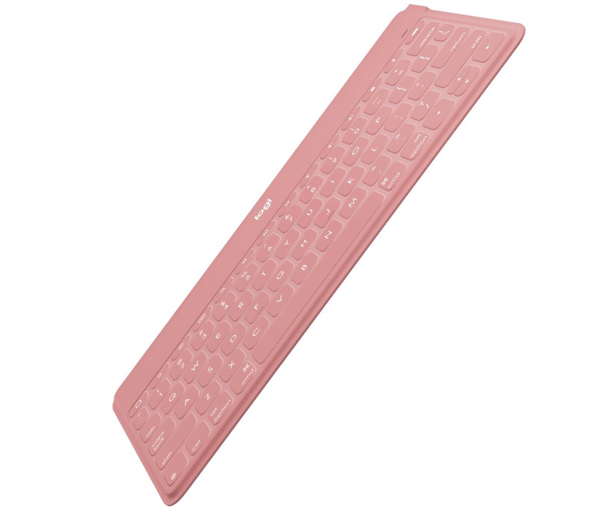 Juhtmevaba klaviatuur Logitech Keys-To-Go, roosa цена и информация | Klaviatuurid | hansapost.ee