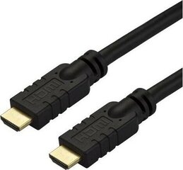 HDMI Kaabel Startech HD2MM15MA Must 15 m hind ja info | Juhtmed ja kaablid | hansapost.ee