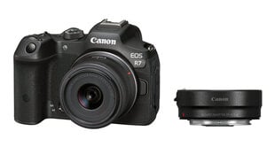 Canon EOS R7 + RF-S 18-45mm F4.5-6.3 IS STM(F/4.5-6.3 IS STM) + Mount Adapter EF-EOS R hind ja info | Fotoaparaadid | hansapost.ee