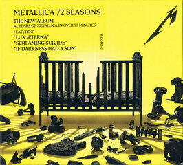 CD Metallica 72 Seasons hind ja info | Vinüülplaadid, CD, DVD | hansapost.ee