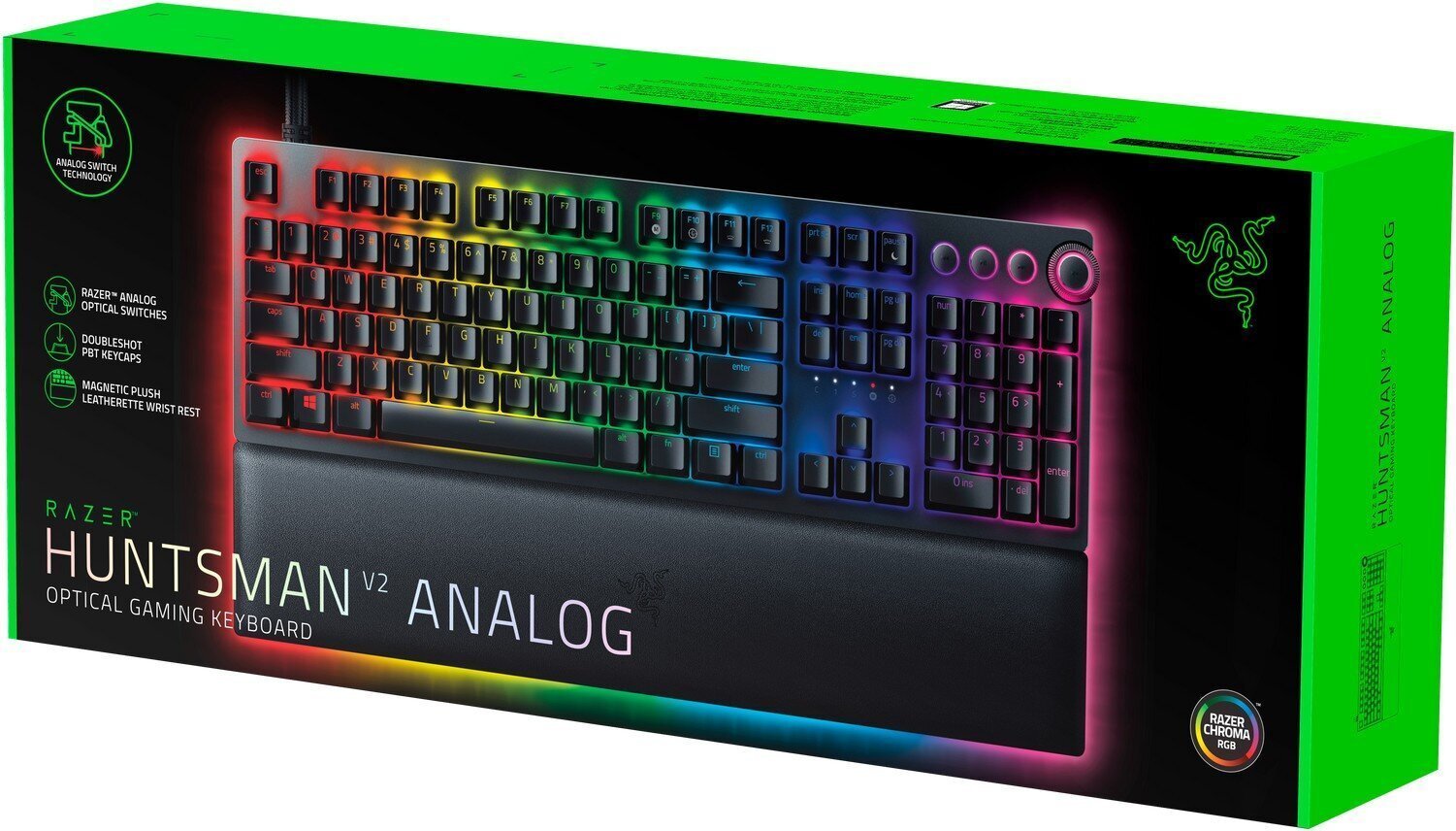 Razer Huntsman V2 Analog RU цена и информация | Klaviatuurid | hansapost.ee