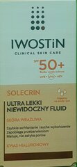 Päikesekaitsega vedelik näole Iwostin Ultra Light SPF 50+, 40 ml hind ja info | Päikesekaitse ja päevitusjärgsed kreemid | hansapost.ee