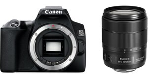 Canon EOS 250D + EF-S 18-135 IS USM цена и информация | Фотоаппараты | hansapost.ee