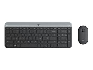 Клавиатура и мышь Logitech MK470 NORDIC цена и информация | Клавиатуры | hansapost.ee