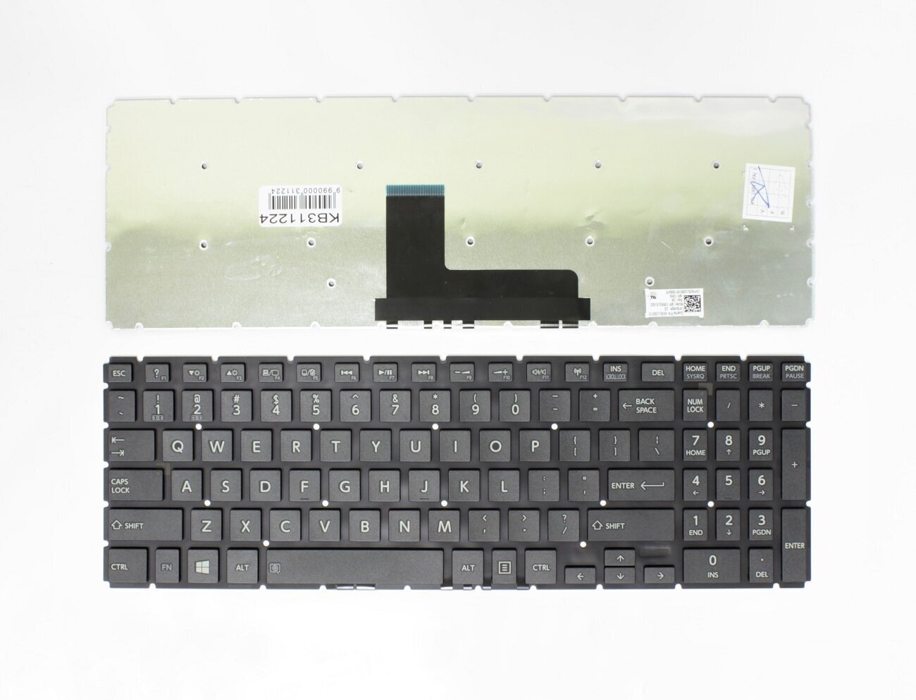 Klaviatuur TOSHIBA Satellite: S50-B, S50D-B, S50T-B, S50DT-B hind ja info | Arvutikomponentide tarvikud | hansapost.ee