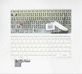Клавиатура SAMSUNG NP905S3G NP910S3G NP915S3G, белая цена и информация | Аксессуары для компонентов | hansapost.ee