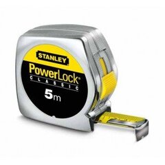 Mõõdulint Stanley Powerlock 5mx25mm hind ja info | Käsitööriistad | hansapost.ee