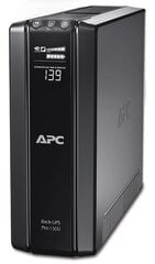 Энергосберегающий ИБП APC Back-UPS RS 1500, 230 В, CEE 7/5 цена и информация | ИБП Alantec 1000VA LINE-INTERACTIVE | hansapost.ee