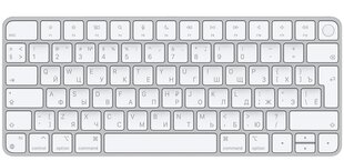 Magic Keyboard with Touch ID for Mac computers with Apple silicon - Russian - MK293RS/A hind ja info | Apple Heli- ja videoseadmed, klaviatuurid ja hiired | hansapost.ee