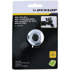 Jalgrattakell Dunlop 35 mm, hõbedane цена и информация | Другие аксессуары для велосипеда | hansapost.ee